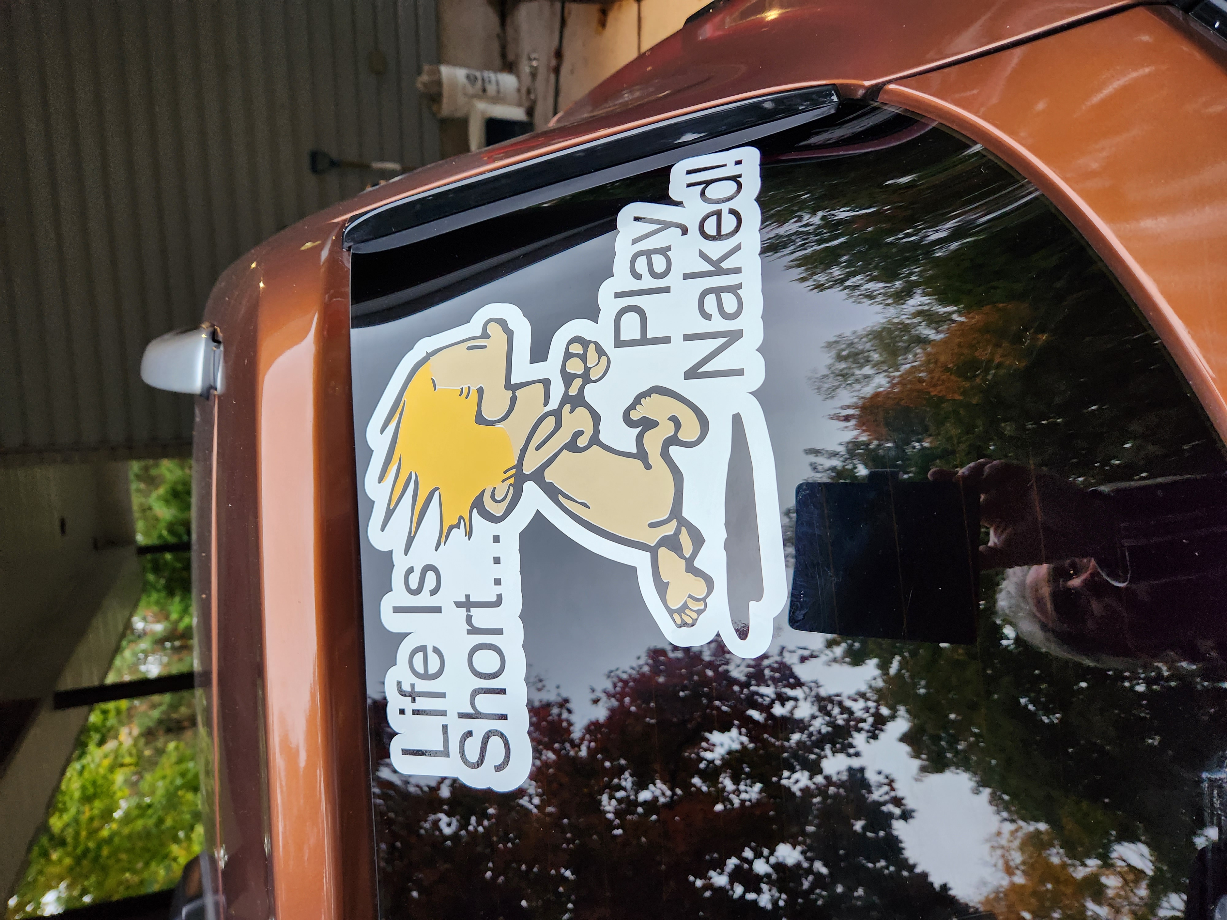 nudist humor